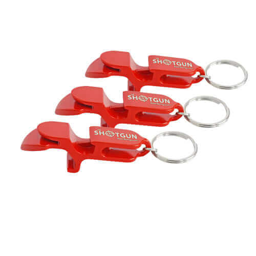 Metal Keychain Red 3