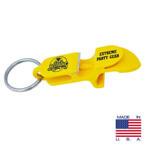 shotgun keychain - yellow