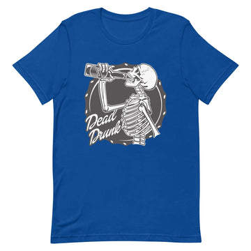 Dead Drunk - Unisex t-shirt Blue
